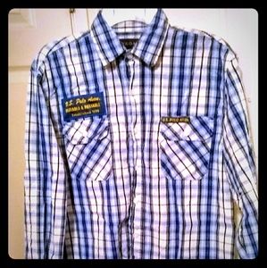 U.S. Polo Assn button up shirt size 14/16